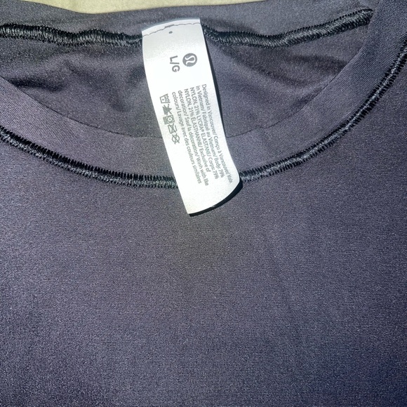 Lululemon wundermost ultra soft nulu crewneck cropped t shirt - Picture 3 of 3